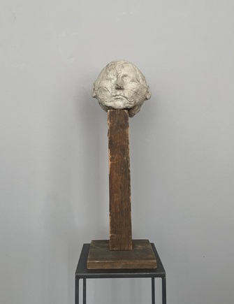 Magdalena Abakanowicz, Anonymous Portrait Head, 1985