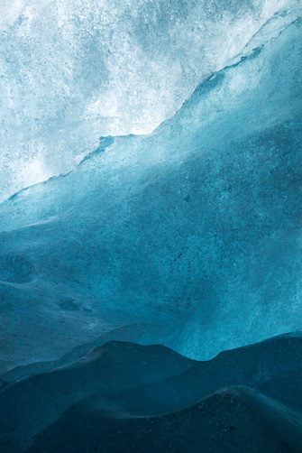 Thomas Wrede, Rhonegletscher_inside #14, 2019, &copy; Thomas Wrede + VG Bild Kunst, Bonn