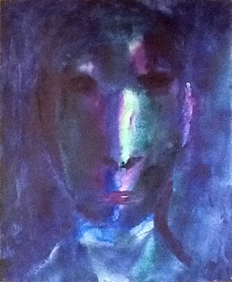 Herbert Beck, Blauer Kopf