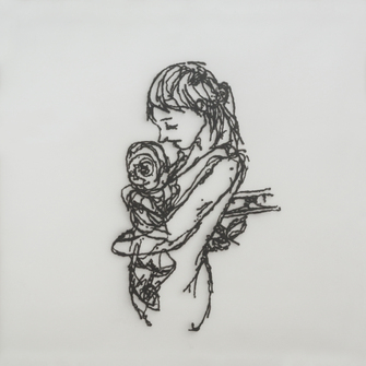 Wolf Hamm, Aila, aus der Reihe: Der Familienkreis, 2015, &copy; Wolf Hamm