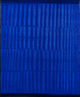 Heinz Mack, Blaue Dynamische Struktur, 1958