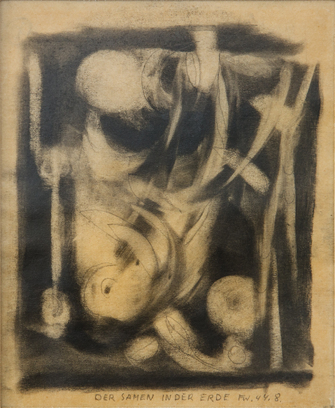 Fritz Winter, Der Samen in der Erde, 1944, &copy; Beck & Eggeling