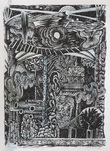 Hartmut Neumann, Dunkle Zonenbegegnung (Makro/Mikroverwechslungen), 2015