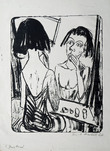 Erich Heckel, Vorm Spiegel, 1920, &copy; © Nachlass Erich Heckel, Hemmenhofen