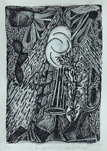 Hartmut Neumann, Anbrechende Dunkelheit (Dunkle Zustände), 2021
