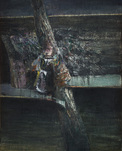 Nikos Aslanidis, Figure and tree, 2014-15