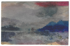 Herbert Beck, Landschaft im Nebel