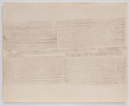 Walter Leblanc, Gouache - Relief Sable, 1960