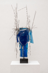 Manolo Valdés, Cabeza azul, 2019