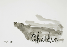 Heribert C. Ottersbach, Chardin (4.4.53) (from the series "Signatur mit Bild"), 2016, &copy; H.C. Ottersbach + VG Bild-Kunst, Bonn