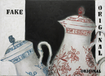 Heribert C. Ottersbach, Fake/Original, 2014, &copy; H.C. Ottersbach + VG Bild-Kunst, Bonn