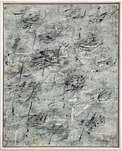 Gerhard Hoehme, blindlings versiegelt, 1961