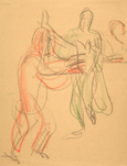 Ernst Ludwig Kirchner, Totentanz der Mary Wigman, 1926