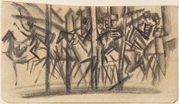 August Macke, Husaren, 1913