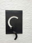 Peter Schwickerath, Relief Halbkreis (Relief semicircle), 2009
