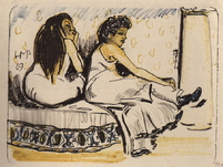 Hermann Max Pechstein, im Harem, 1909