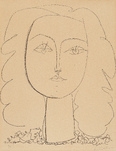 Pablo Picasso, Françoise au nœud dans les cheveux, 1946