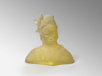 Leiko Ikemura, Yellow Figure with Hummingbird, 2020, &copy; VG Bild-Kunst, Bonn / Jörg von Bruchhausen