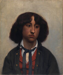 Felix Vallotton, In Gedanken versunken, 1887, &copy; © Lea Gryze