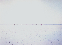 Thomas Wrede, Wattwanderer (aus der Serie »Seascapes«), 2001
