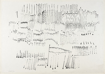 Heinz Mack, Notation, 1956