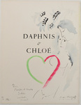 Marc Chagall, Daphnis und Chloé (frontispiece), 1960/61, &copy; VG Bild-Kunst, Bonn