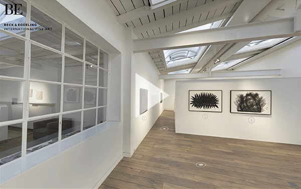 Heinz Mack. Ink drawings and ceramics