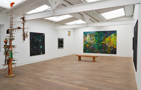 Hartmut Neumann. Üppige Kernzone, Beck & Eggeling, Düsseldorf, 2013 (c) Beck & Eggeling International Fine Art