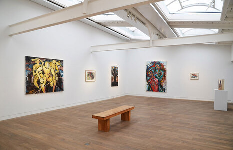 Ottersbach, Bilder aus dem Proberaum, Beck & Eggeling, Düsseldorf 2013 (c) Beck & Eggeling International Fine Art
