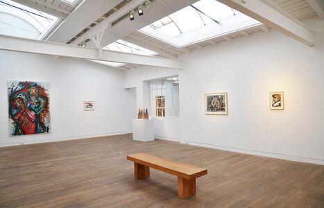 Ottersbach, Bilder aus dem Proberaum, Beck & Eggeling, Düsseldorf 2013 (c) Beck & Eggeling International Fine Art