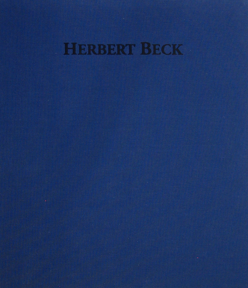 Herbert Beck. Ölbilder und Aquarelle