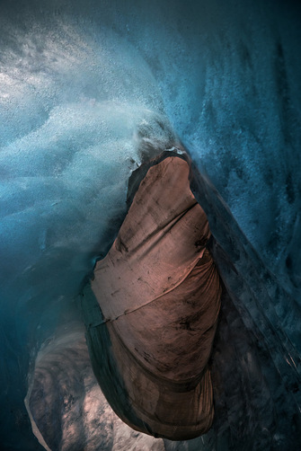Thomas Wrede, Rhonegletscher_inside #21, 2019, &copy; Thomas Wrede + VG Bild-Kunst
