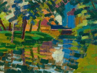 Auguste Herbin, Paysage (Landscape), c. 1905