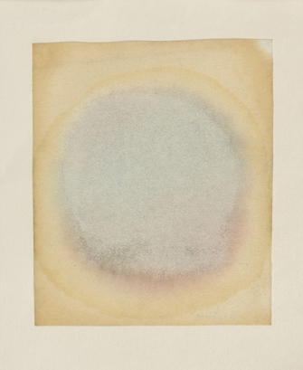 Gotthard Graubner, Untitled (Christmas and New Years Greeting), around 1980