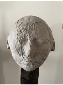 Magdalena Abakanowicz, Anonymous Portrait Head, 1985