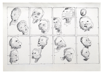 Chris Reinecke, Köpfe, 1995