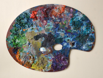 Marc Chagall, Colour palette
