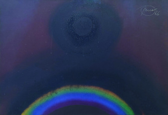Otto Piene, o. T. (Regenbogen), 1966