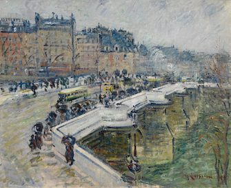 Gustave Loiseau, Le Pont Neuf, 1923