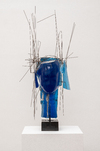 Manolo Valdés, Cabeza azul, 2019