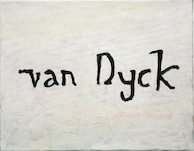 Heribert C. Ottersbach, van Dyck (aus der Serie "Signatur mit Bild"), 2015, &copy; H.C. Ottersbach + VG Bild-Kunst, Bonn