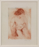 Edvard Munch, Halbakt, 1913