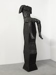 Magdalena Abakanowicz, Sitting Figure on Tall Base, 2001