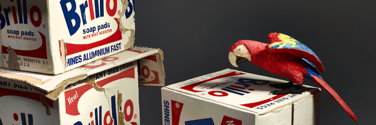 Bertozzi & Casoni, Brillo Box con pappagalli