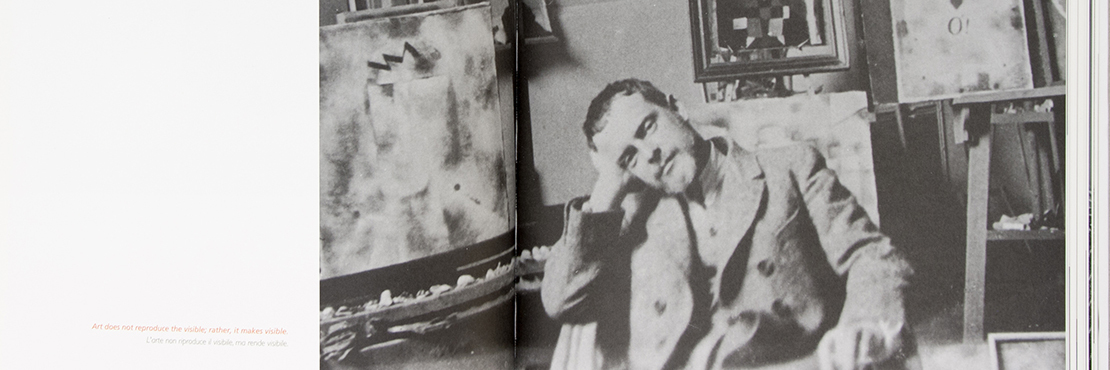 Paul Klee und Fausto Melotti. Eine Blume tritt auf